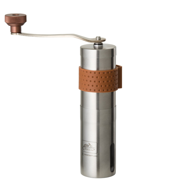 Outdoorový ručný mlynček na kávu Helikontex