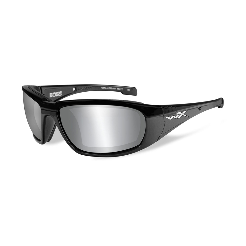 Okuliare Wiley X Boss Silver Flash – šedé sklá