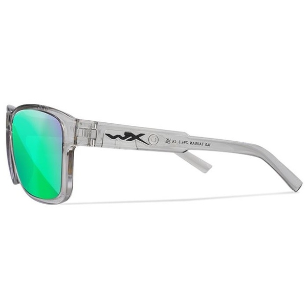 Okuliare Wiley X Trek Captivate polarizačné zelené sklá v sivom ráme 2