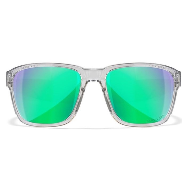 Okuliare Wiley X Trek Captivate polarizačné zelené sklá v sivom ráme 1