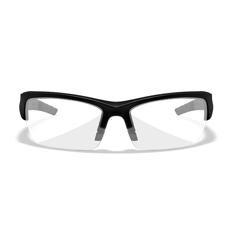 Okuliare Wiley X Valor smoke grey/clear lens, matte black frame 1