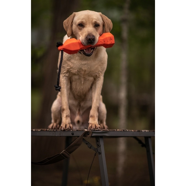 Výcvikový gumový bumper pre psy – oranžový 2