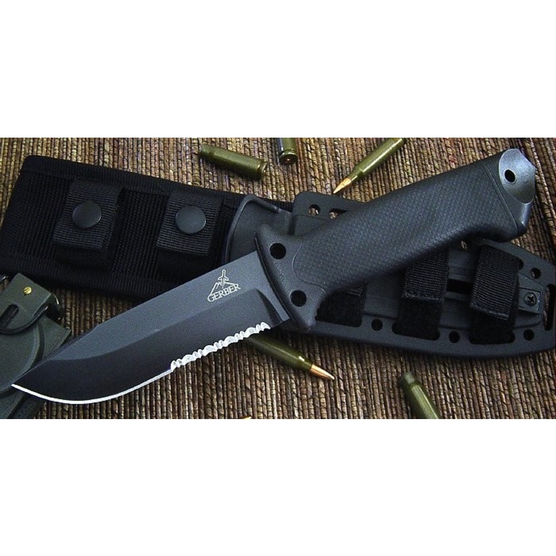 Pevný nôž Gerber LMF II Infantry - Black 3
