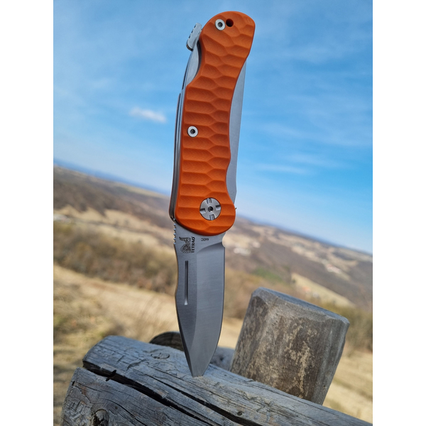 Poľovnícky nôž TETRAO Boletus - oranžový  1