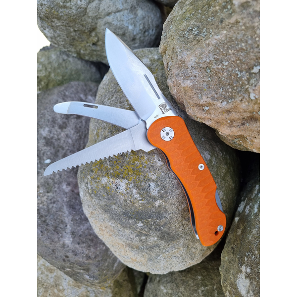 Poľovnícky nôž TETRAO Boletus - oranžový  2