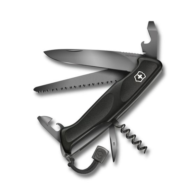 Vreckový nôž Victorinox Rangergrip 55 Onyx Black - 12 funkcií
