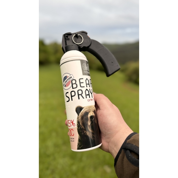 Obranný sprej proti medveďom TETRAO Bear Spray USA edition 400 ml 5