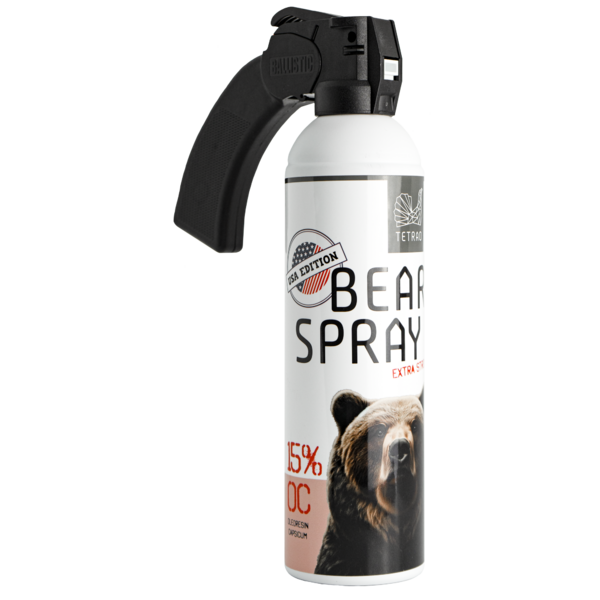 Obranný sprej proti medveďom TETRAO Bear Spray USA edition 400 ml