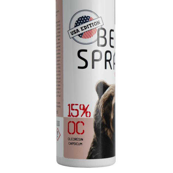 Obranný sprej proti medveďom TETRAO Bear Spray USA edition 400 ml 1