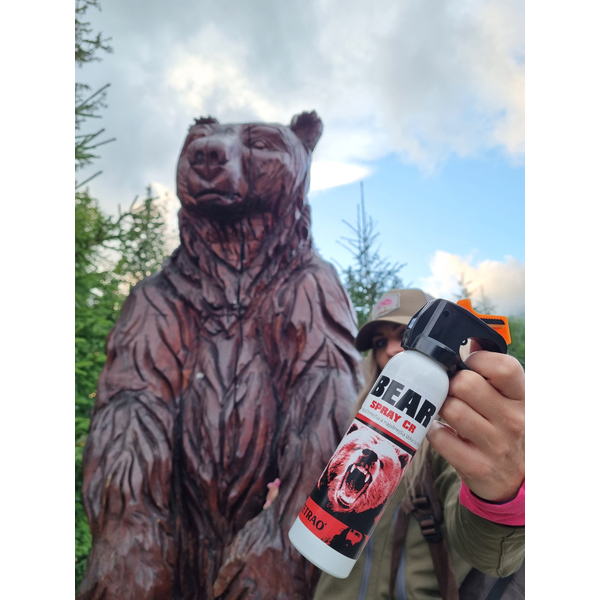 TETRAO obranný sprej proti medveďom - Bear spray CR 150ml 2