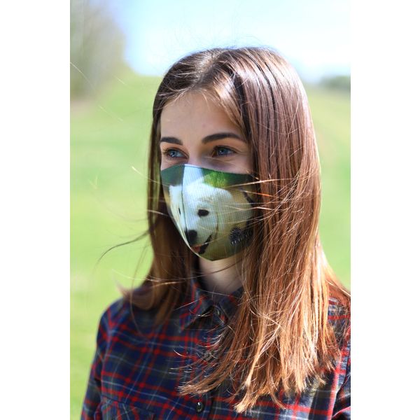 TETRAO bavlnená ochranná maska na tvár - detské 1 ks