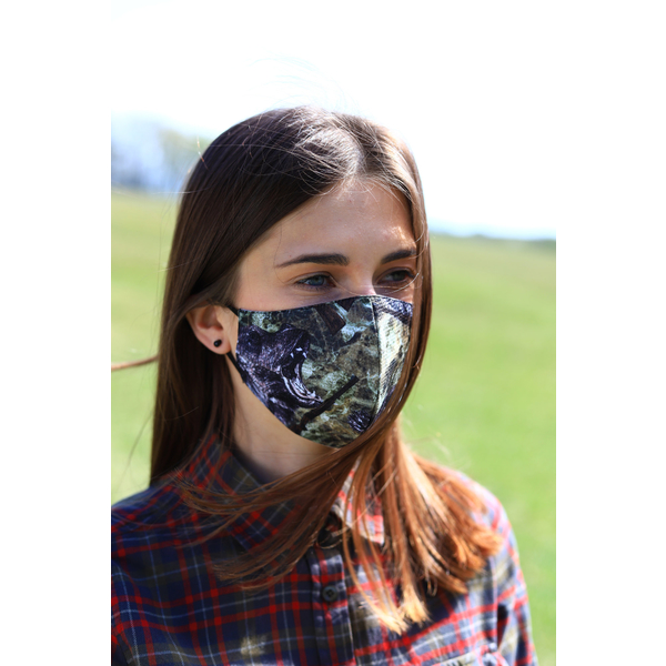TETRAO bavlnená ochranná maska na tvár - medveď 1 ks 
