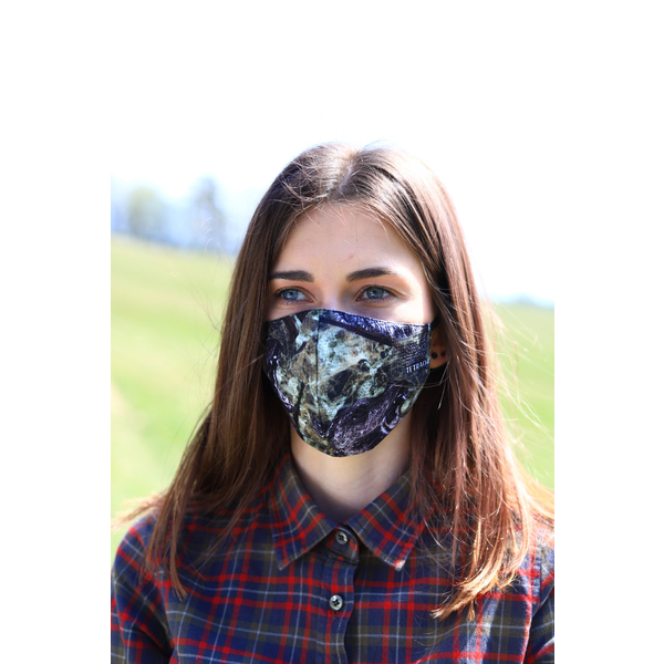 TETRAO bavlnená ochranná maska na tvár - medveď 1 ks  1