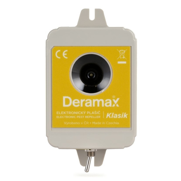 Deramax ultrazvukový odpudzovač kún a hlodavcov klasik