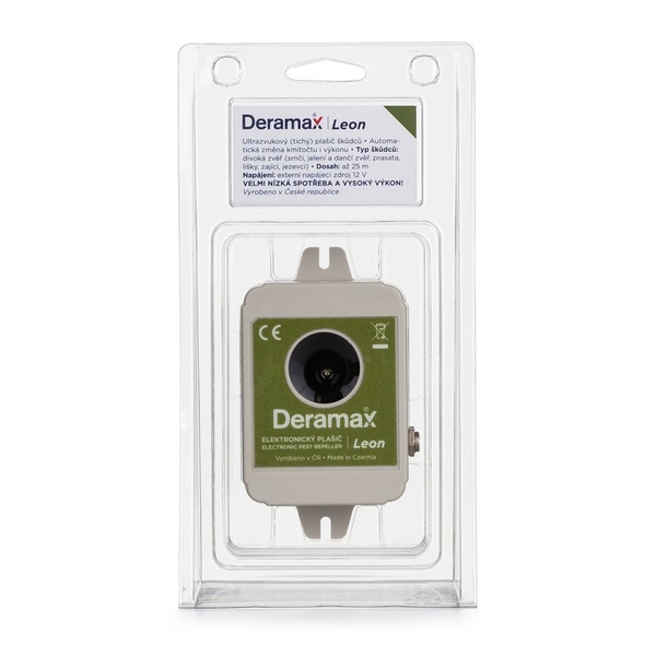 Deramax Leon ultrazvukový odpudzovač lesnej zveri 2