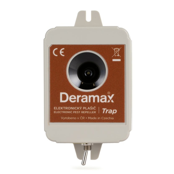 Deramax Trap ultrazvukový odpudzovač lesnej zveri