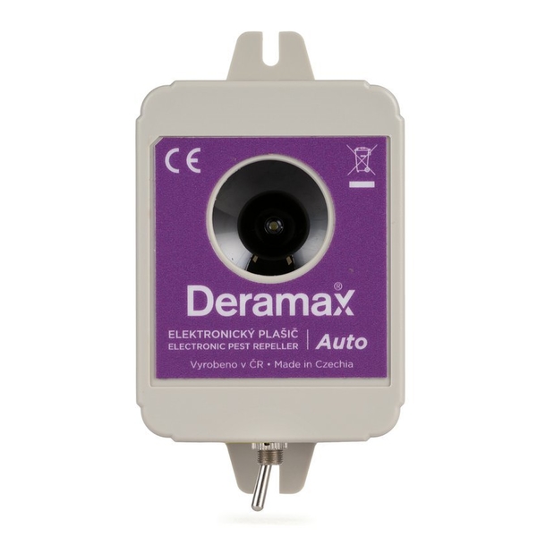 Deramax ultrazvukový odpudzovač kún a hlodavcov do auta