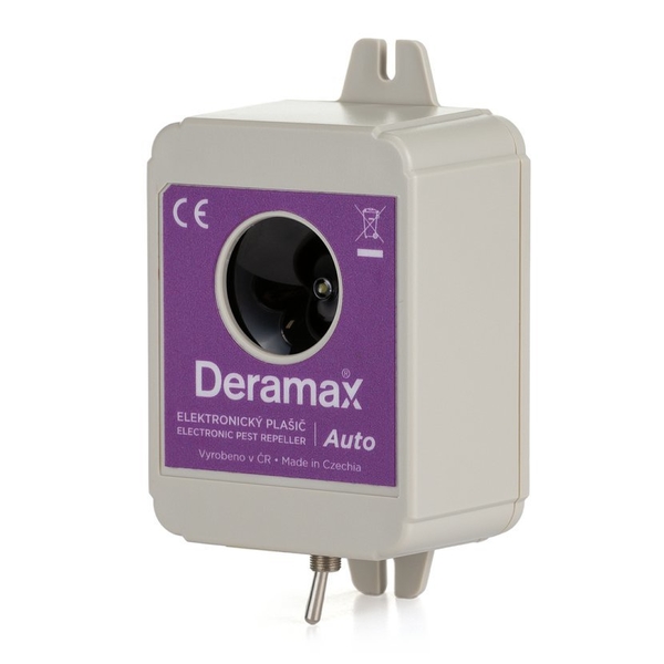 Deramax ultrazvukový odpudzovač kún a hlodavcov do auta 1