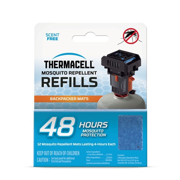 Náhradné náplne pre plynový odpudzovač komárov Thermacell - 48 hodín 