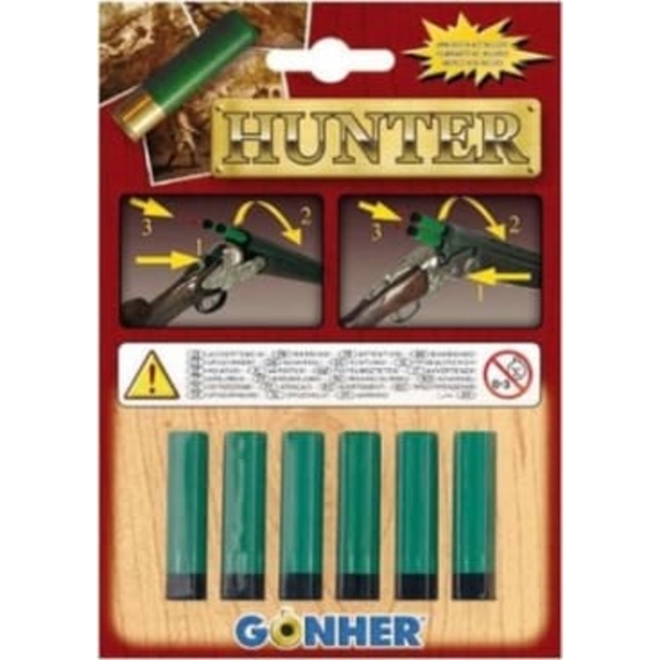 Hračkárske náhradné náboje do loveckej pušky Gonher Hunter 
