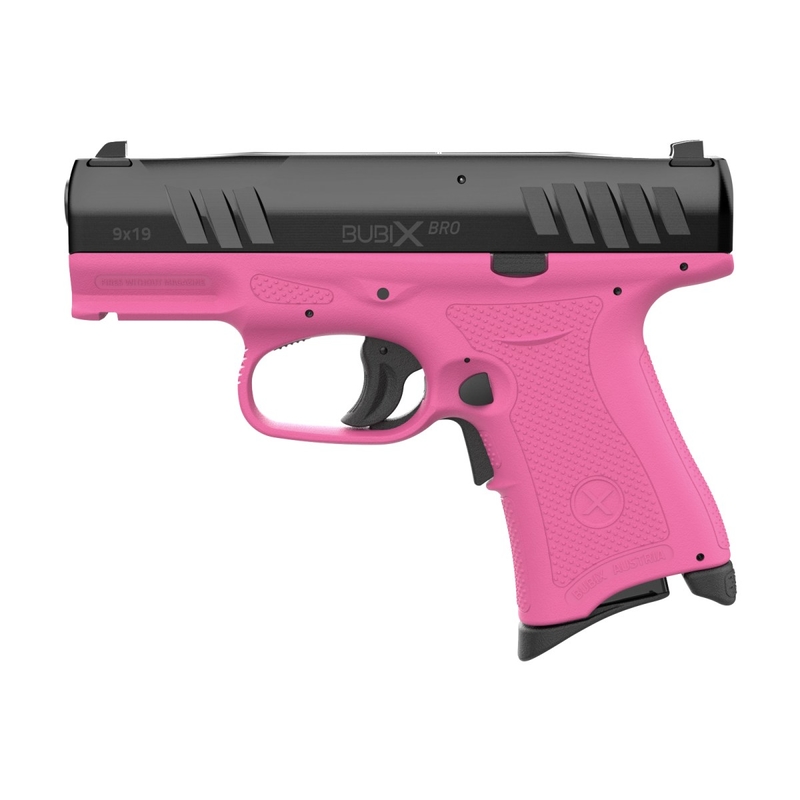 Pištoľ BUBIX BRO Classic, kal. 9x19, Pink