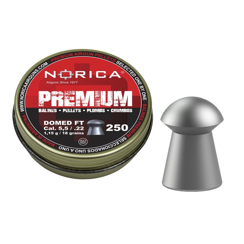 Diabolky NORICA Premium Domed 5,5 mm 250ks