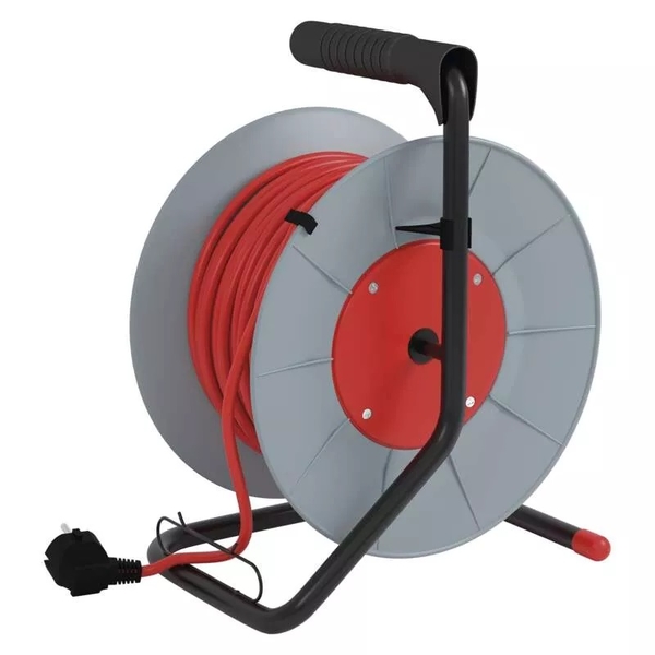 Predlžovací PVC kábel EMOS na pohyblivom bubne, 25 m 4