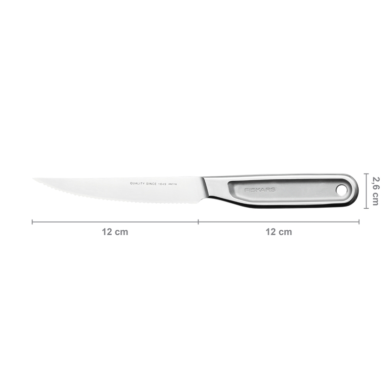 Raňajkový nôž Fiskars All Steel, 12 cm 1