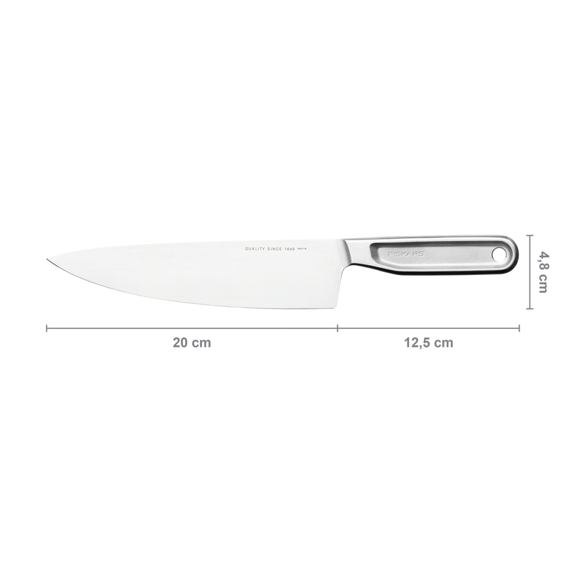 Veľký kuchársky nôž FISKARS All Steel, 20 cm 1