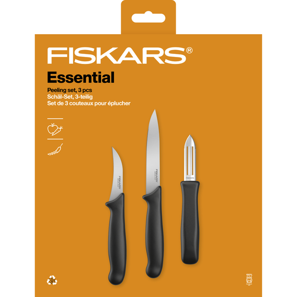 Sada nožov na lúpanie FISKARS Essential 1