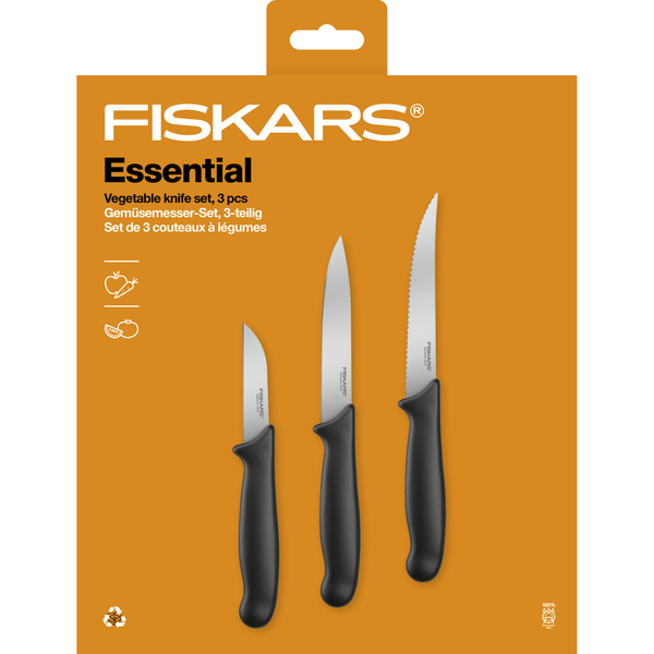 Sada nožov na zeleninu FISKARS Essential 1