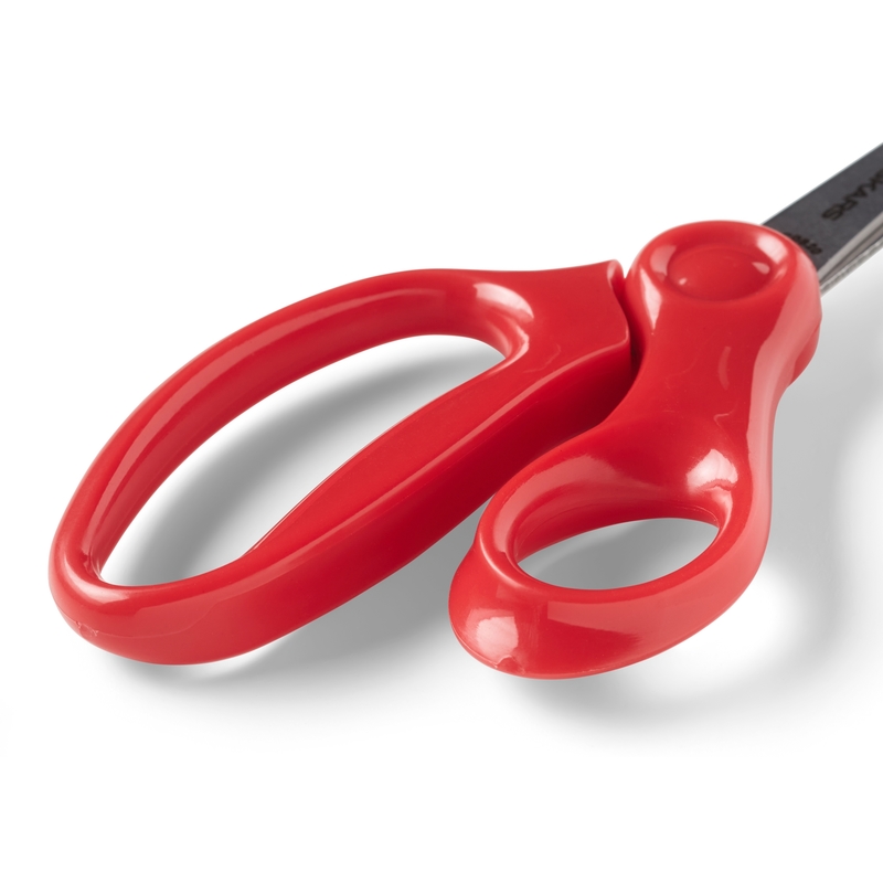 Detské nožnice so zaoblenou špičkou FISKARS, 13 cm, červené 3
