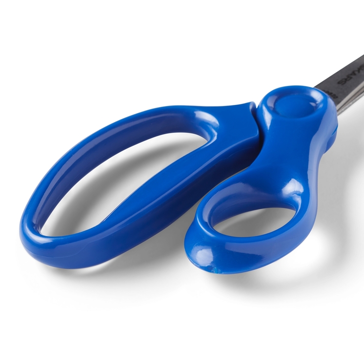 Detské nožnice so zaoblenou špičkou FISKARS, 13 cm, modré 3