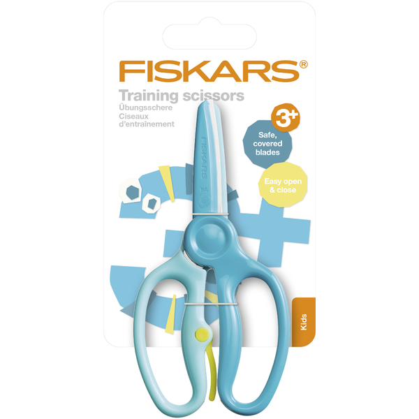 Tréningové detské nožnice FISKARS, tyrkysové 8