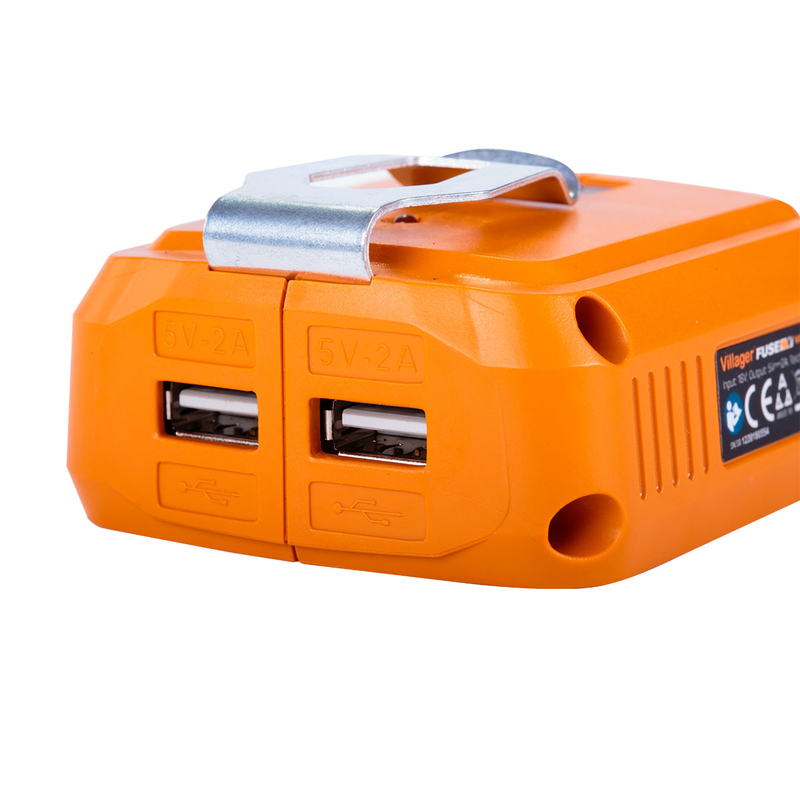 Akumulátorové svietidlo + USB nabíjačka VILLAGER FUSE VLN 9920 (bez batérie a nabíjačky) 4