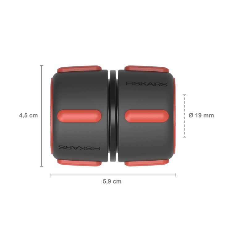 Opravná spojka na hadice FISKARS Comfort 19 mm (3/4") 1