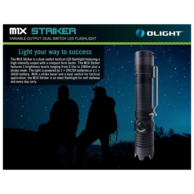 Svietidlo OLIGHT M1X Striker 1000 lm 11