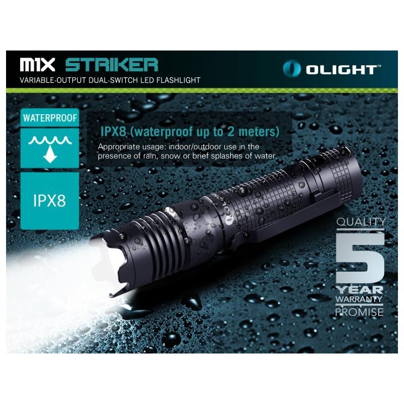 Svietidlo OLIGHT M1X Striker 1000 lm 6
