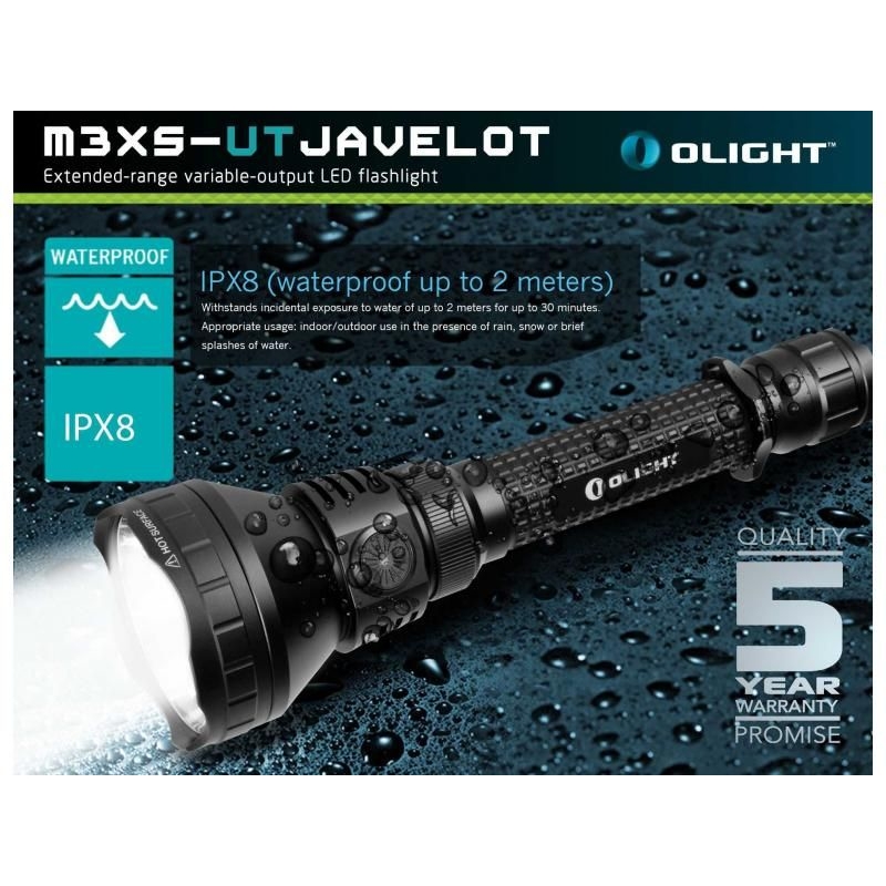 LED baterka Olight M3XS-UT Javelot KIT 1200 lm 3