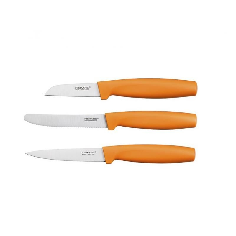 Set 3 malých nožov FISKARS, oranžové 1