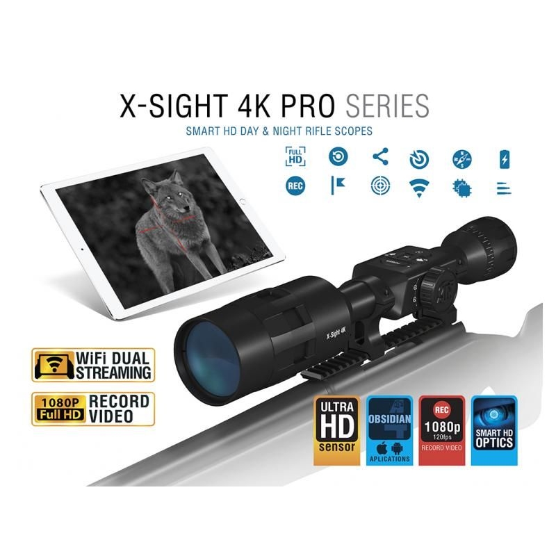 Nočné videnie ATN X-Sight 4K PRO 5-20x 5
