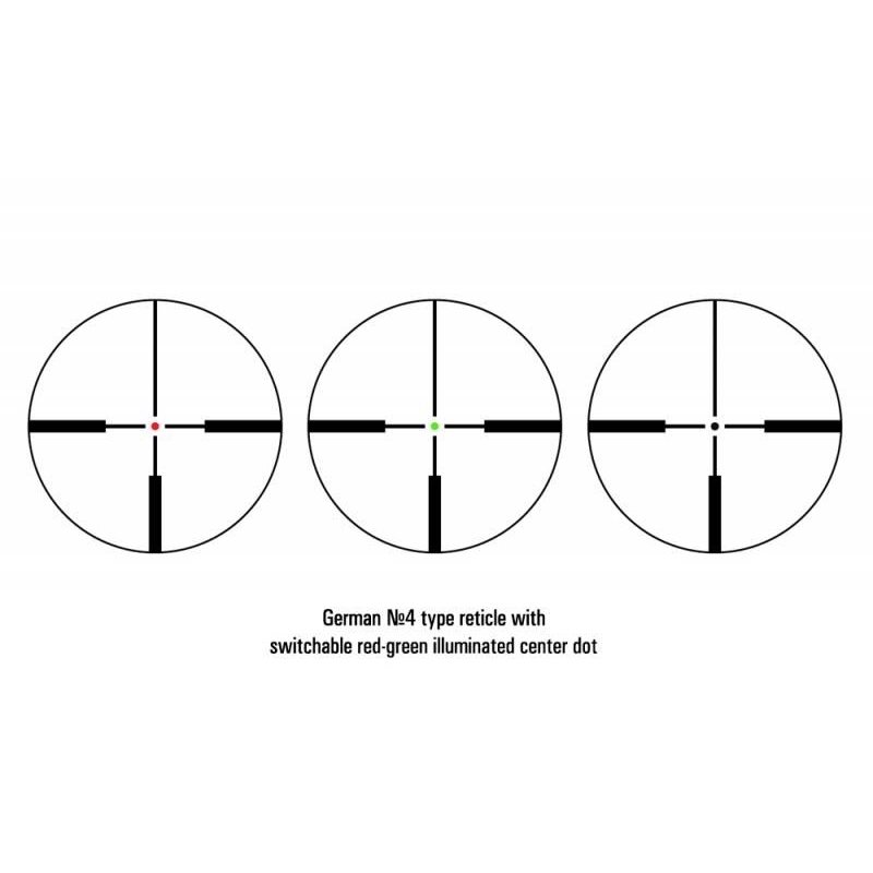 Puškohľad Bering Optics Hunt 6-24x50 IR s osvetlenou osnovou 5