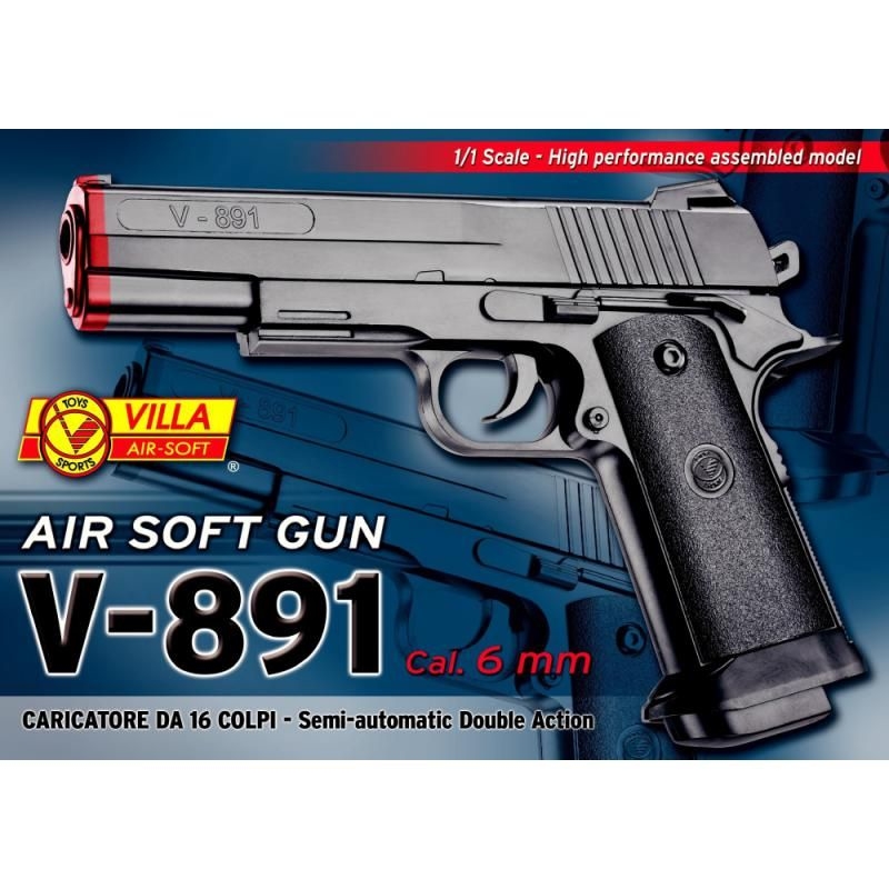 Airsoftová zbraň V-891 SUITE CASE AIR SOFT SPEC