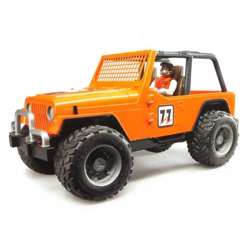 Jeep terénny oranžový