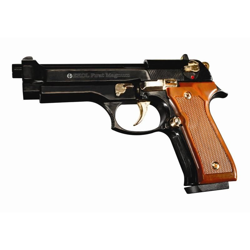 Obranná plynová pištoľ EKOL Firat Magnum Black Gold 9 mm 