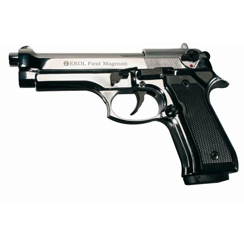 Obranná plynová pištoľ EKOL Firat Magnum Shiny Chrome 9 mm