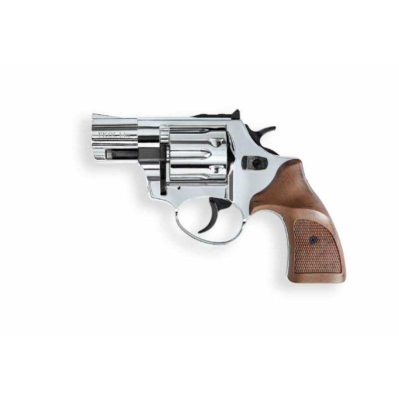 Obranný plynový revolver EKOL Viper Lite Shiny Chrome 9 mm