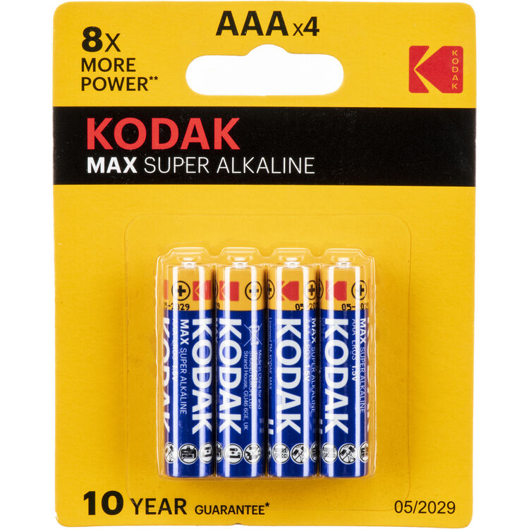 Batéria Kodak Max AAA - alkalická, 1 ks  