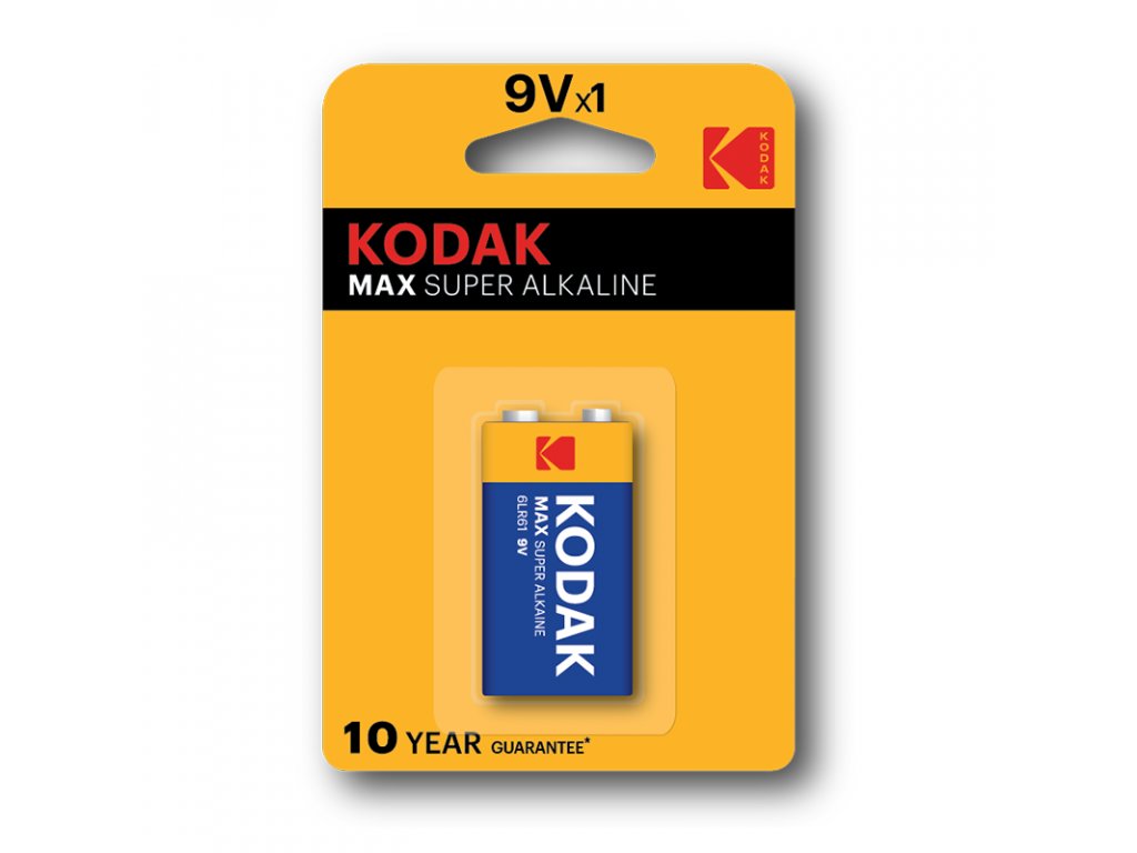 Batéria Kodak 9V - alkalická   