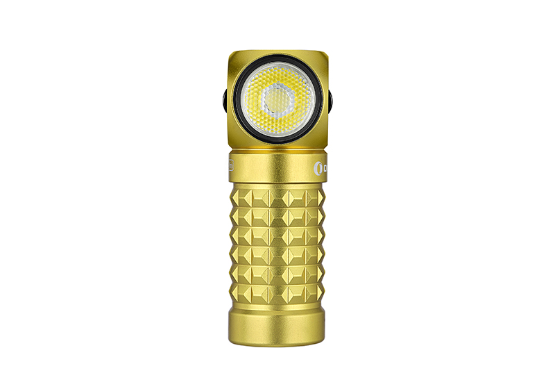 Nabíjateľná LED čelovka Olight Perun mini 1000 lm limitovaná edícia - žltá